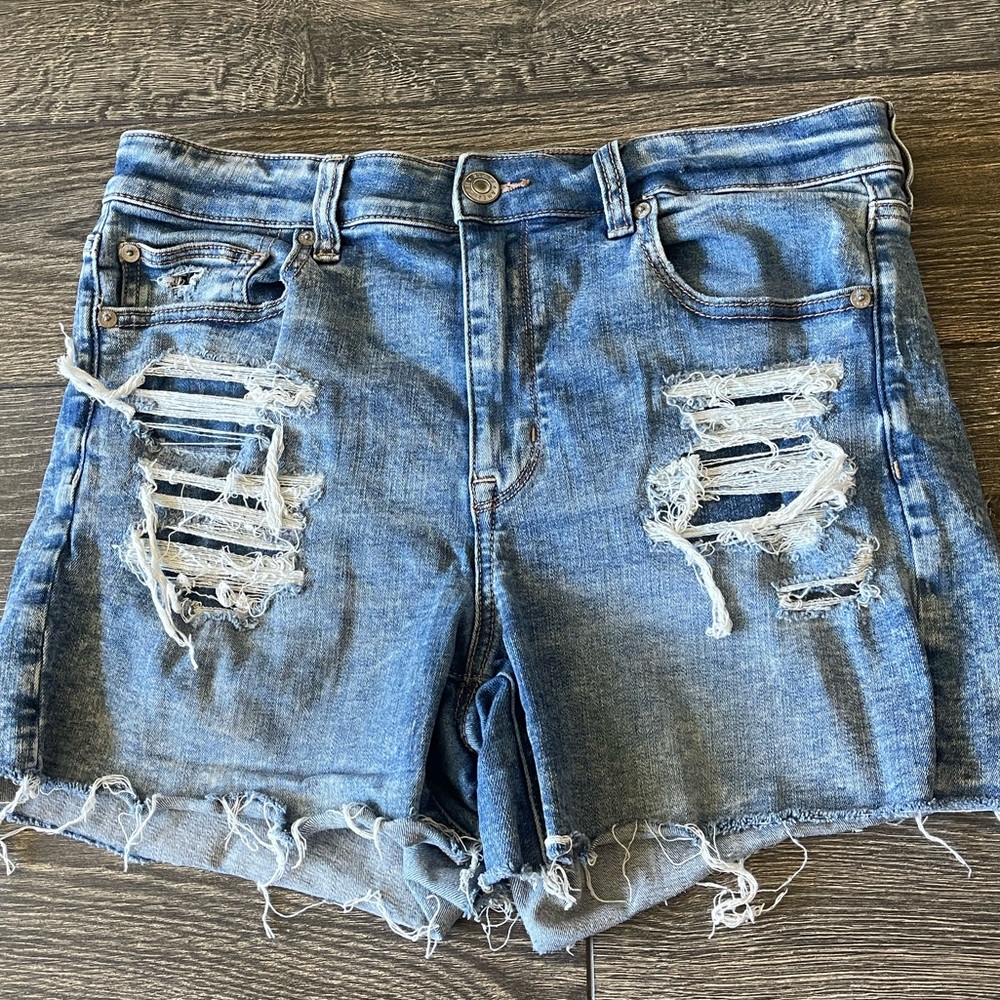 American Eagle Next Level Stretch, Hi-Rise Shorties